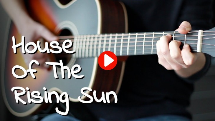 House of the rising sun classical guitar hotsell